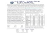 CAYUGA COUNTY ASSESSMENT STUDY SUMMARY ......Cortland 37,142 $25.95 $11.99 Jefferson 57,049 $29.78 $15.17 Cayuga 39,423 $27.71 $13.33 County’s Assessment Administration Cost Comparative