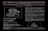 St. Mary of Czestochowa Church - Home Page - ST. Mary of ...stmarys-boundbrook.com/UploadFiles/Bulletins/2018-08-12.pdf · 2018-08-12  · Today we resume the “Bread of Life”