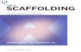 National Certificate of Competency - Assessment Instrument ... · SCAFFOLDING NATIONAL CERTIFICATE OF COMPETENCY WorkCover. Watching out for you. ASSESSMENT INSTRUMENT1995. Disclaimer