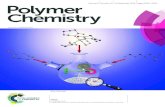 Volume 6 Number 35 21 September 2015 Pages 6249–6426 ...€¦ · Volume 6 Number 35 21 September 2015 Pages 6249–6426. Polymer Chemistry PAPER Cite this: Polym. Chem., 2015, 6,