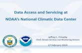 NOAA National Data Centers (NNDC) include · NOAA National Data Centers (NNDC) include . 1. National Geophysical Data Center in Boulder • Solid Earth, Bathymetry, Space Weather