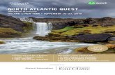 NORTH ATLANTIC QUEST · Sail the northern reaches of the Atlantic Ocean on this cruise to Iceland, Greenland, Canada, ... Halifax, and witness the Reversing Falls in Saint John. Before
