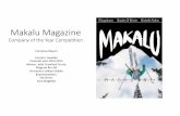 MakaluMagazine - JA Slovensko · MakaluMagazine Company&of&the&Year&Compe66on Company(Report (Country:(Sweden(Financial(year(2014:2015(Advisor:(John(Crawford(Currie,((Magasin(ÅreAB