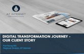 DIGITAL TRANSFORMATION JOURNEY - OUR CLIENT STORY · 22 radio stations in France and internationally: Europe 1, RFM, Virgin Radio, Radio Zet … 12 themed TV channels worldwide: Canal
