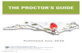 THE PROCTOR’S GUIDE...The Proctor’s Guide North Carolina Testing Program Published July 2020 4 the type of accommodation(s) the student(s) will receive, how the test ...