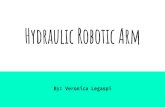 Hydraulic Robotic Arm - Hasbrouck Heights School District · The First Robotic Arm George Devol had patented and created the first robotic arm called Unimate. It was installed at