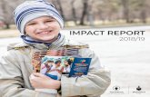 2018/19 - The Gideons International · TGIC | SWG as their charity of choice, we were able to share copies of God’s Word with children around the world! IMPACT REPORT 2018/19 7.