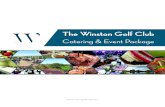 The Winston Golf Club · Scrambled eggs with cheese and chives Bacon and breakfast sausage Breakfast potatoes Fresh baked goods Seasonal fruit platter All breakfast packages include
