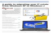 A guide to migrating your IT estate from Windows XP to ...docs.media.bitpipe.com/io_10x/io_102267/item_561416... · the IE6 environment in a modern Microsoft browser. 4. Automated