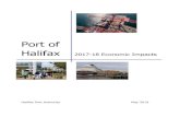 Port of Halifax Impacts Halifax Port Authority Port of Halifax Economic Impact Report 6 Combined with