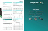 7. Torque Tools€¦ · 1681-9 Traditional Torque Wrench 2025 3025 3110 4210 4210A 4350 Code 595 595 830 1316 1316 1658 Torque Range min - max 5-25Nm 5-25Nm 10-110Nm 42-210Nm 28~210Nm