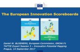 The European Innovation Scoreboards - TAFTIE · European Innovation Scoreboard Comparative assessment of EU innovation performance Member States, regional neighbours, global benchmarks