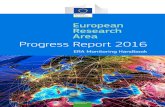 European Research Area Progress Report 2016 · EUROPEAN COMMISSION ERA PROGRESS REPORT 2016 ERA MONITORING HANDBOOK Accompanying SCIENCE-METRIX STUDY 'Data gathering and information