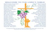 WELCOME TO THE LORD’S TABLE! · 2 ST. FRANCIS OF ASSISI PARISH, ORLAND PARK 05/07/17 The St. Francis of Assisi community is a welcoming Christian family. We believe in Jesus Christ