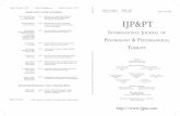 Research Articles // Artículos de investigación ISSN: 1577 ... · ijp&pt International Journal of Psychology & Psychological Therapy is a four-monthly interdisciplinary publication