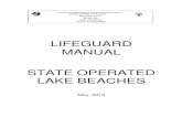 LIFEGUARD MANUAL STATE OPERATED LAKE BEACHES Freshwater.pdf3. Maintain strict cleanliness in the first aid area. 4. Maintain first aid equipment in a clean, neat and workable condition.