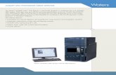 ACQUITY UPLC PhoTodIode ArrAY deTeCTor Console Software ... · Console Software The ACQUITY UPLC PDA Detector is equipped with a customizable instrument console, for both Empower