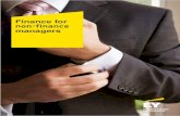 Finance for non-finance managers - Ernst & Young€¦ · 2 | Financefor non-finance managers Knowledge of the financial aspects, which helps in decision making, is the key to success.