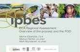 ECA Regional Assessment: Overview of the process and the FOD · ECA Regional Assessment: Overview of the process and the FOD Marine Elbakidze, CLA Markus Fischer, co-chair Mark Rounsevell,