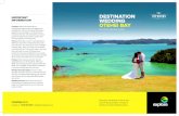 DESTINATION WEDDING OTEHEI BAY - exploregroup.co.nz · WEDDING OTEHEI BAY ON URUPUKAPUKA ISLAND Transport: Getting to Otehei Bay on Urupukapuka Island is easy with departures available