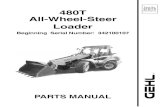 480T Revision C All-Wheel-Steer Loader€¦ · 480T All-Wheel-Steer Loader Beginning Serial Number: 342100107 PARTS MANUAL Form No. 918119 Revision C