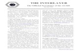 THE INTERLAYER SPRING 2009 · clays, layered double hydroxides and structure and synthesis of clays. Plenary Lectures, including the history of clay mineralogy by Leszek Stoch, everything