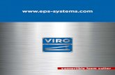 VIRO EPS SYSTEMS · VIRO EPS SYSTEMS VIRO EPS-SYSTEMS : IOC ZAPOLJE III / 2 - 1370 LOGATEC - SLOVENIA – Tel. +386 1 75 91 400 Email office@viro.si o machine construction from steel