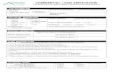 COMMERCIAL LOAN APPLICATION€¦ · COMMERCIAL LOAN APPLICATION 11281 Business Park Circle - Firestone, CO 80504 - (720) 494-2740 ... Loans/Notes Receivable ... this application and