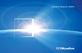 Annual Report 2004 - Kurita The Kurita Group offers a diverse lineup of water and environmental management products, tech-nologies and services, as well as total solutions that incorporate