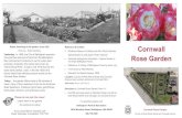 Cornwall Rose Garden Brochure - COB Home · 2020. 6. 22. · everyone to enjoy! BedBed Rose Name Type Rose 15 Hot Cocoa Floribunda 16 Day Breaker Floribunda 16 Marmalade Skies Floribunda