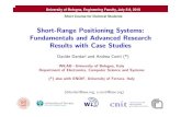 Short-Range Positioning Systems: Fundamentals and Advanced … Positioning... · The purpose of any localization algorithm is, given a set of measurements, to find the locations of
