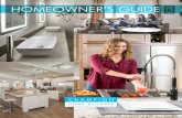 HOMEOWNER’S GUIDE · SERVICE AND MAINTENANCE CONTACT NUMBERS Your Retailer can provide the following contact information for your home’s warranty and maintenance ... GARBAGE DISPOSER