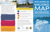 WHITE SALMON, WA · 2017. 10. 23. · Brochure Design by BLUE MARBLE CREATIVE Pedestrian Safety Tips Wear bright/light colored clothing and reﬂective materials. Walk facing tra˚c.