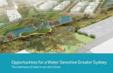 Opportunities for a Water Sensitive Greater Sydney · 2019. 2. 25. · Sydney provides a mechanism for delivering ecologically sustainable development from an urban water perspective.