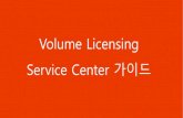 Volume Licensing Service Center Guide.pdf · 2015. 5. 15. · Volume Licensing Service Center 가이드 Microsoft Open License 주문확인서수령 공인파트너로부터Office