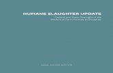 HUMANE SLAUGHTER UPDATE...As of January 1, 2016, there were 808 plants slaughtering farm animals under federal inspection (Figure 2). Of these, 641 plants slaughtered at least one