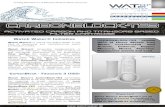Watch Water® Initiative · different filtration stages, combining Activated Carbon and Titansorb with both electro kinetic adsorption and physiochemical adsorption. When using Watch