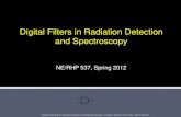 Digital Filters in Radiation Detection and Spectroscopyweb.engr.oregonstate.edu/~tavakola/Lab_Works/L2_Filters.pdf · Moving Average Filter: Noise Reduction • Consider a digital