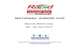 NATIONAL JUNIOR CUP · 2012 Rapid Solicitors National Junior Cup FREE PRACTICE - CLASSIFICATION MCRCB BULLETIN TK001 POS NO NAMECL ENTRY DIFF TIME GAPON MPHLAPS 1 22 Mason LAW 58.330