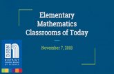 Mathematics Classrooms of Today Elementary€¦ · Then and Now Then: Radial Keratotomy In RK, incisions are made with a diamond knife. Incisions that penetrate only the superficial
