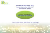 Sass Fall Bridal Event 2017 Fall Bridal... · Sass Events 10th Anniversary Bridal Show I would like to invite you to join us at the thSass Fall Bridal Event at LVIV Hall in Oshawa,