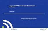 U-space CONOPS and research dissemination conference · One-year long flight-test campaign: • 290 tests (rural and urban environments) • 16 drones • 18 mission planners •