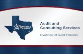 Audit and Consulting ServicesAudit and Consulting Services. Overview of Audit Process. Risk-Based Audit Plan Cycle. Approve Plan. Develop Audit Plan. Prioritize Projects and Assess