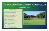 November 2015 Newsletter...2015/11/01  · November 2015 Page 5 Mindy Glatfelter Mindy Glatfelter ––––Golf Shop ManagerGolf Shop Manager Now that we will be changing the clocks,