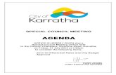 AGENDA - karratha.wa.gov.au SPECIA… · Special Council Meeting – Agenda 31 July 2015 Page 8 GRV/UV Differential Rates Categories Total GRV/UV 2014/15 Total GRV/UV 2015/16 % Change