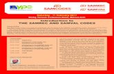 Introduction to THE SAMREC AND SAMVAL CODES SAMVAL Codes Lecture... · SAMREC Code and is the vice chairman of the SAMREC Working Group. Dr Rupprecht has over 30 years experience