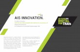 AIS INNOVATION. · used AIS NB-IoT Shield to be a part of their IoT prototypes or products. OUR IoT INITIATIVES Integrated Pipeline Maintenance & Monitoring System from PTT Integrated