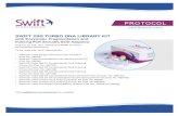 SWIFT 2S® TURBO DNA LIBRARY KIT · This guide provides instructions for the preparation of high complexity next generation sequencing (NGS) libraries from double-stranded DNA (dsDNA).