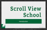 Scroll View School - raywenderlich.com · 2018. 11. 1. · Introduction. What is a Scroll View? Scroll Views Everywhere! Parts 1-5: Basic Usage How Scroll Views Work Scrolling Zooming