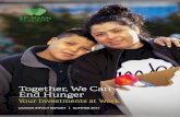 Together, We Can End Hunger · Senator Kamala Harris, Leader Nancy Pelosi, Representative Jared Huffman and Representative Jackie Speier — all promised they will fight against such